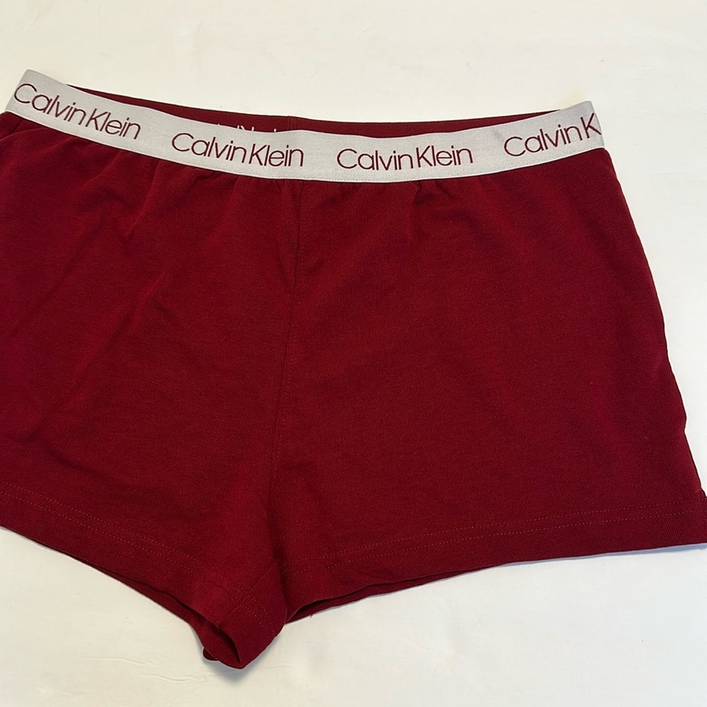 New Calvin Klein women’s stretch cotton sleepwear shorts  size M